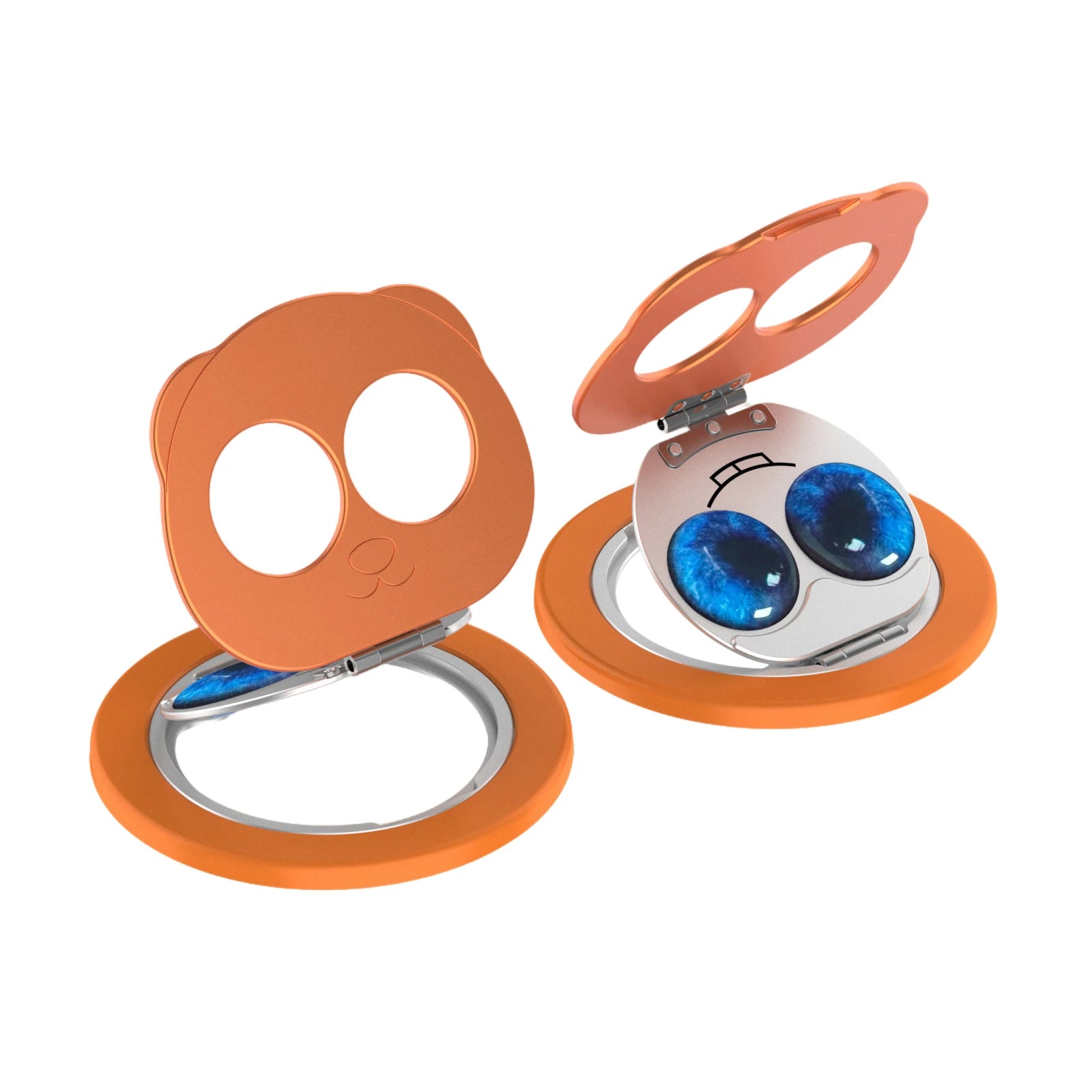 360° Rotating For Magsafe Fold Lazy Desktop Cute Panda Holder For iPhone 16 17 Pro Max Samsung Xioami Magnetic Ring Phone Holder