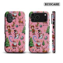 Festive Christmas IPhone17 Must-Haves Phone Case for IPhone 17 16 15 14 13 12 11 Pro Max Plus Double-layer Back Cover