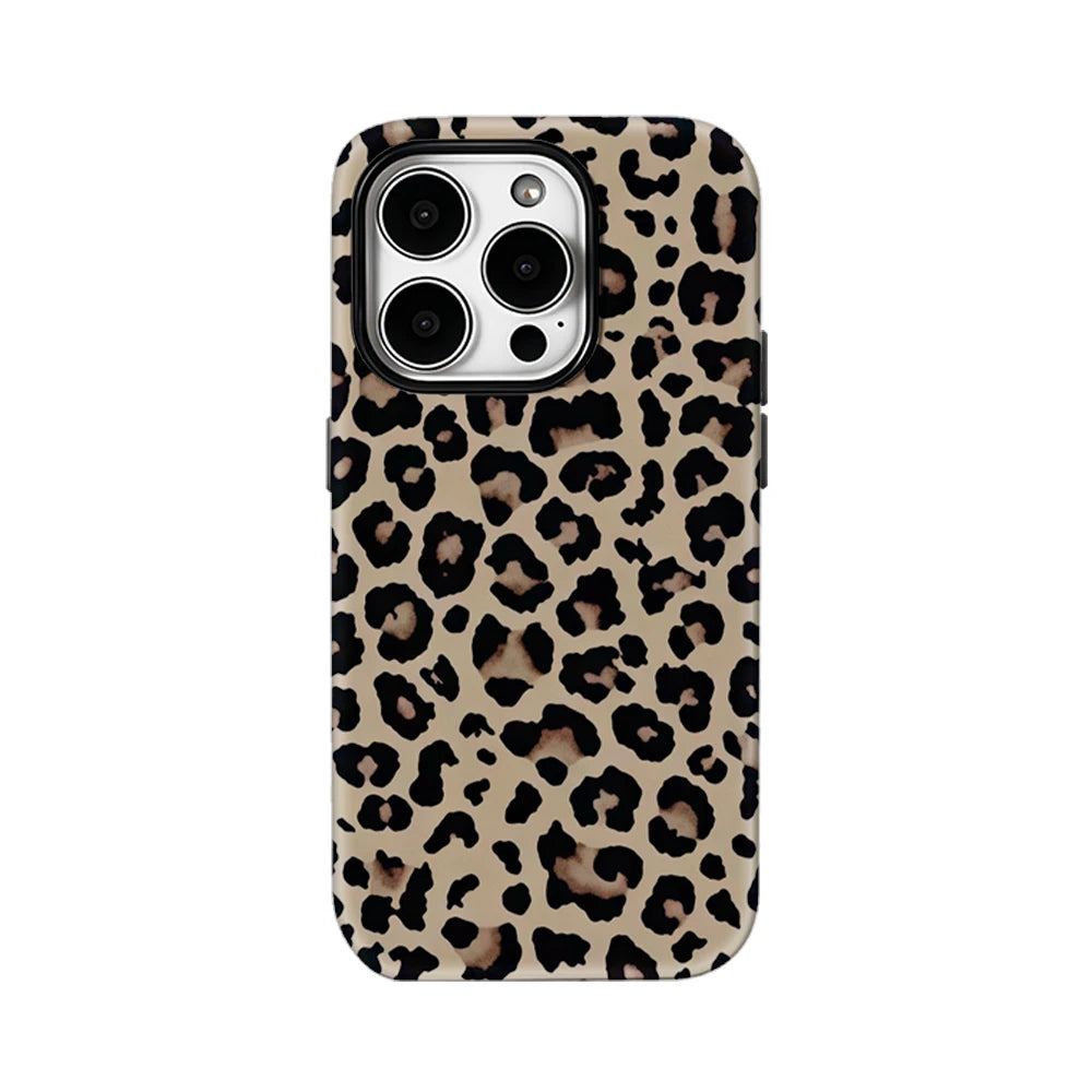Leopard Print IPhone17 Must-Haves Phone Case for IPhone 17 16 15 14 13 12 11 Pro Max Plus Double-layer Back Cover