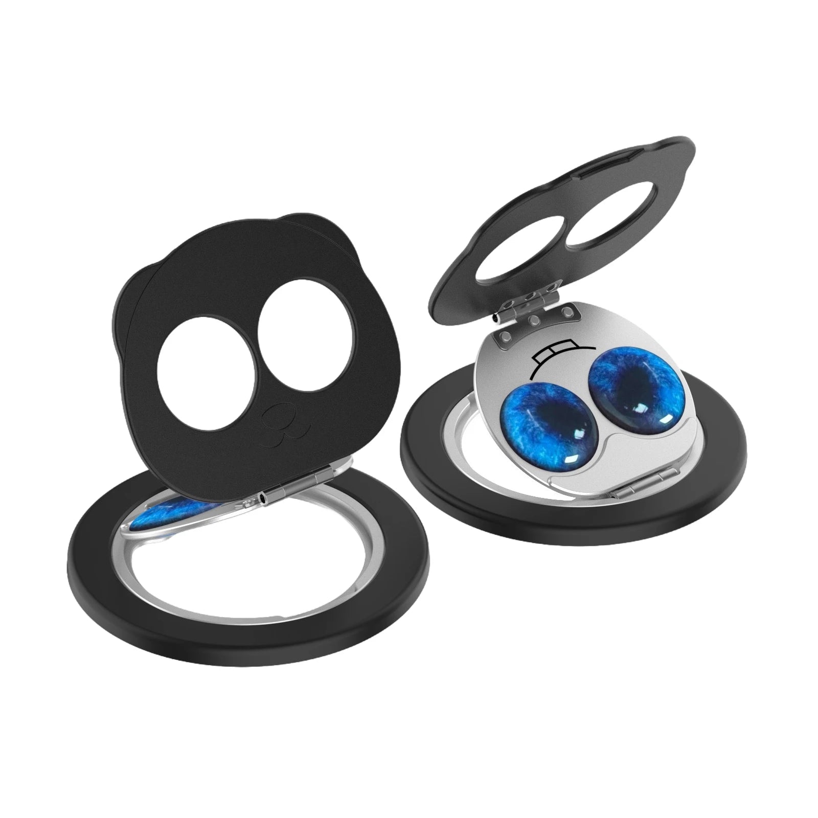 360° Rotating For Magsafe Fold Lazy Desktop Cute Panda Holder For iPhone 16 17 Pro Max Samsung Xioami Magnetic Ring Phone Holder