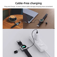 Bonola Magnetic Watch Wireless Charger Portable USB C Cable Fast Charging Dock Station For Samsung Galaxy Watch Ultra/7/6/5/4