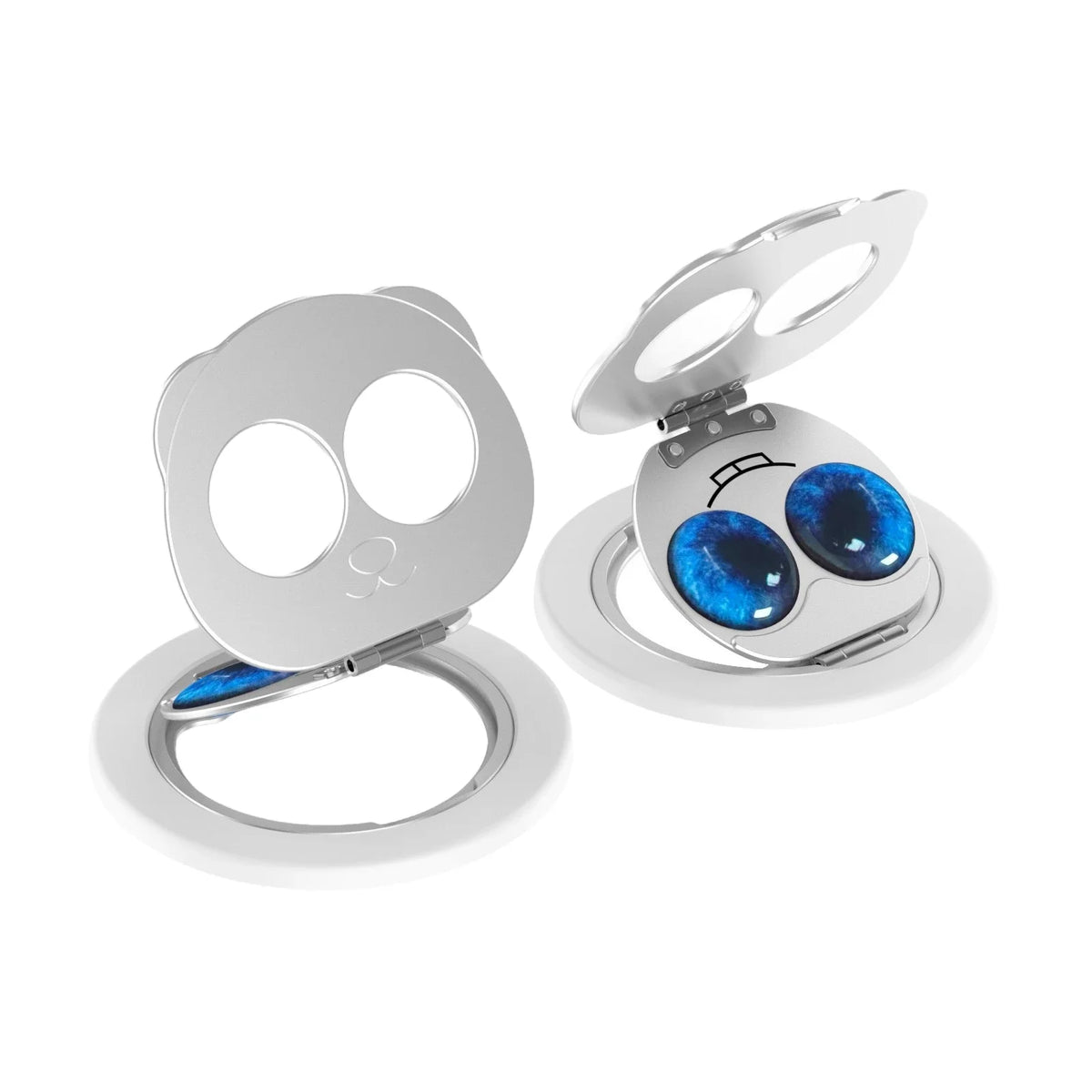 360° Rotating For Magsafe Fold Lazy Desktop Cute Panda Holder For iPhone 16 17 Pro Max Samsung Xioami Magnetic Ring Phone Holder