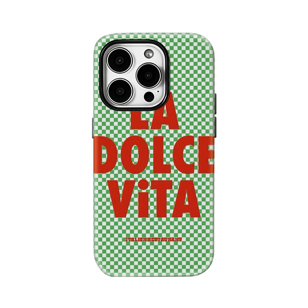 La Dolce Vita Italian IPhone17 Must-Haves Phone Case for IPhone 17 16 15 14 13 12 11 Pro Max Plus Double-layer Back Cover
