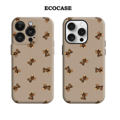 Tan Teddy Bear IPhone17 Must-Haves Phone Case for IPhone 17 16 15 14 13 12 Pro Max Plus Double-layer Back Cover