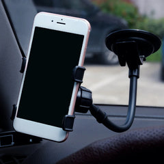 360° Rotating Car Phone Holder Universal Windshield Dashboard Mount Phone Stand GPS Phone Suction Cup Bracket Auto Accessories